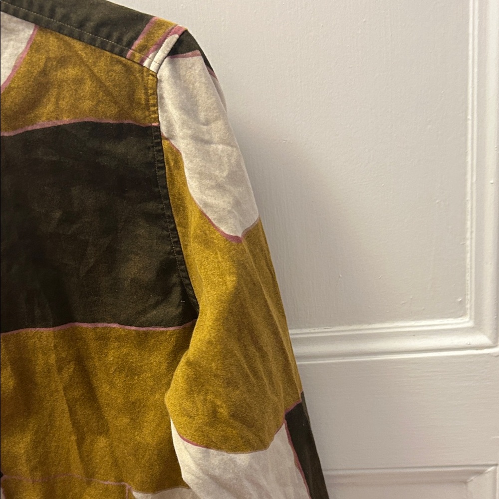 Trendy Multicolor Button Down Shirt - image 5